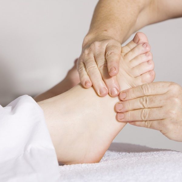 physiotherapy, foot massage, massage